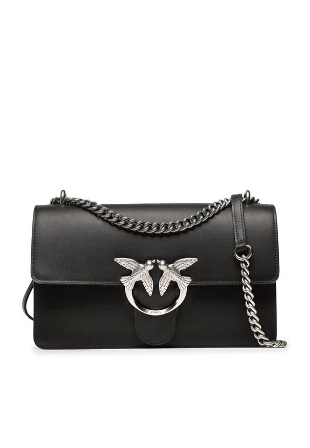 Pinko Torebka Love One Classic Dc PE 23 PLTT 100941 A0F1 Czarny. Kolor: czarny. Materiał: skórzane