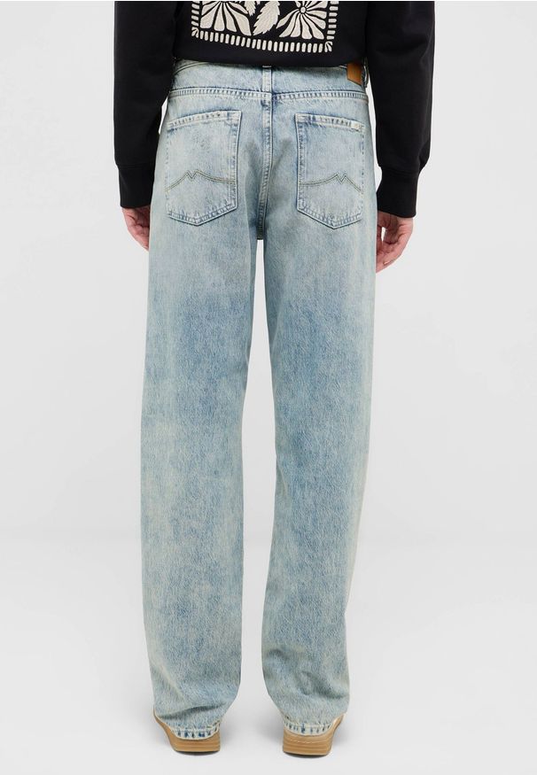 Damskie Spodnie Jeansowe Mustang Style Brooks Straight Denim Blue 1016921 5000 225