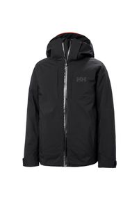 Dziecięca kurtka narciarska Helly Hansen Alpha. Kolor: czarny. Sezon: zima. Sport: narciarstwo #1