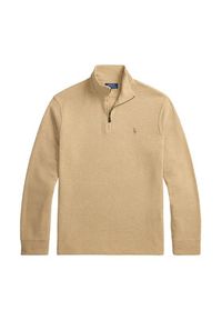 Polo Ralph Lauren Sweter 710P07411006 Beżowy Regular Fit. Typ kołnierza: polo. Kolor: beżowy. Materiał: bawełna #2