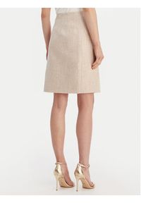 Luisa Spagnoli Spódnica ołówkowa Tanzania 543169 Beżowy Regular Fit. Kolor: beżowy. Materiał: bawełna #5