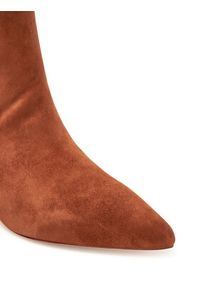Lauren Ralph Lauren - LAUREN RALPH LAUREN Botki 802967779002 Brązowy. Kolor: brązowy. Materiał: zamsz, skóra #5