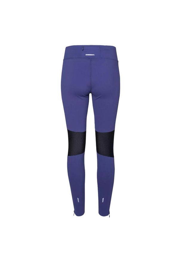IQ - Damskie Legginsy Do Biegania Tya. Kolor: niebieski. Sport: turystyka piesza