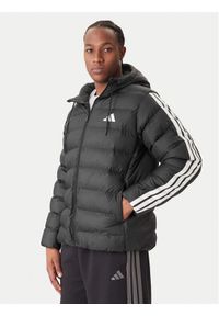 Adidas - adidas Kurtka zimowa Essentials Climawarm 3-Stripes JM8355 Czarny Regular Fit. Kolor: czarny. Materiał: syntetyk. Sezon: zima