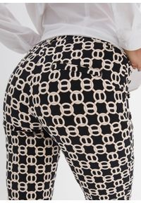 bonprix - Spodnie ze stretchem z bengaliny. Kolor: czarny #3