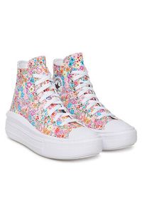 Converse Sneakersy Chuck Taylor All Star Move Platform Mini Flowers A14968C Kolorowy. Materiał: materiał. Wzór: kolorowy. Obcas: na platformie. Model: Converse All Star #4