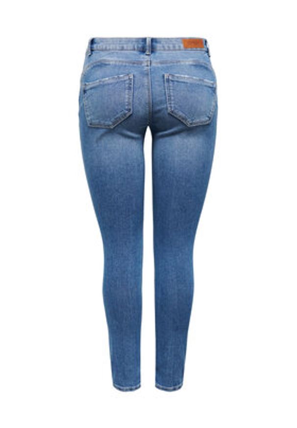 only - ONLY Jeansy 15259128 Niebieski Skinny Fit. Kolor: niebieski