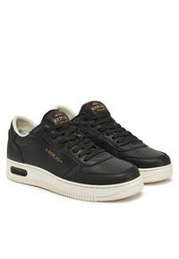 Replay - REPLAY Sneakersy GMZ3G .000.C0055L Czarny. Kolor: czarny. Materiał: skóra