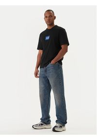 Hugo - HUGO T-Shirt Nayonix 50554382 Czarny Regular Fit. Kolor: czarny. Materiał: bawełna #5