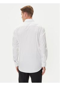 Hugo - HUGO Koszula Koey 50544922 Biały Slim Fit. Kolor: biały. Materiał: bawełna #5