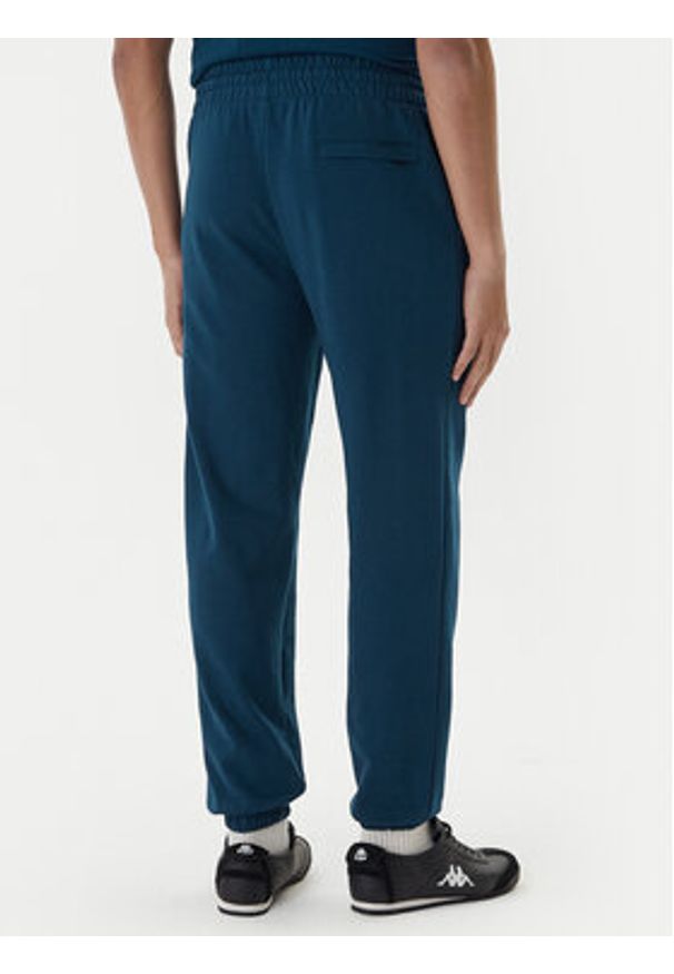 Kappa Spodnie dresowe Gothenburg 331U7EW Granatowy Regular Fit. Kolor: niebieski. Materiał: bawełna