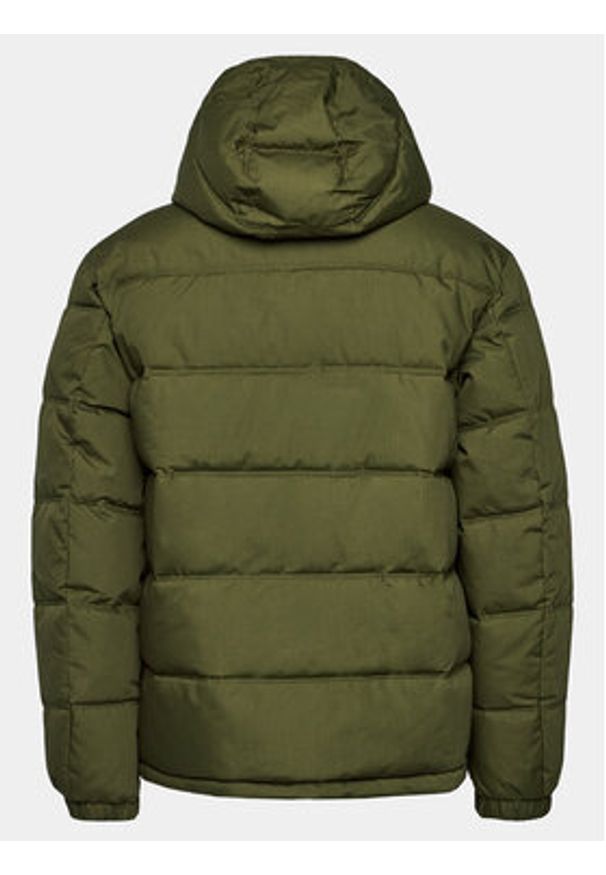 Sisley Kurtka puchowa 23VFSN02J Zielony Regular Fit. Kolor: zielony. Materiał: bawełna, syntetyk