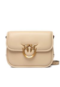 Pinko - PINKO Torebka Love Box Bag Fl Mini PE 25 PLTT 104297 A26L Beżowy. Kolor: beżowy. Materiał: skórzane #3