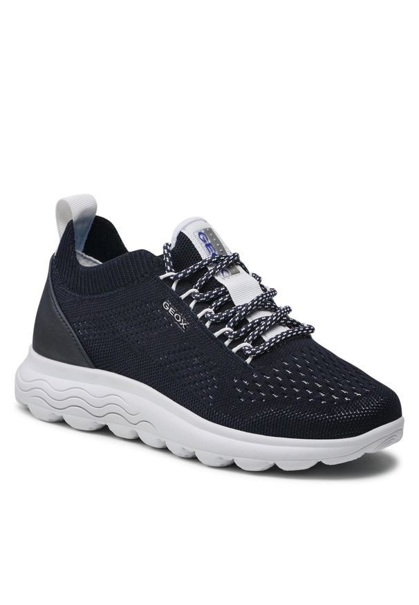 Sneakersy Geox D Spherica A D15NUA 0006K C4002 Navy. Kolor: niebieski. Materiał: materiał