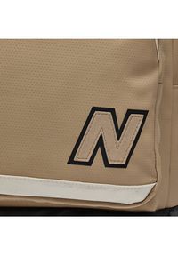 New Balance Plecak LAB23104SOT Beżowy. Kolor: beżowy. Materiał: skóra #5