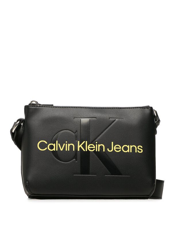 Torebka Calvin Klein Jeans. Kolor: czarny