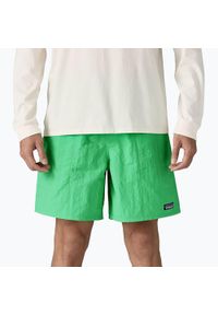 Spodenki męskie Patagonia Baggies Longs 7". Kolor: zielony. Długość: krótkie. Sezon: lato