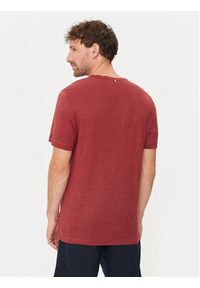 BOSS - Boss T-Shirt Tiburt 456 50511612 Czerwony Regular Fit. Kolor: czerwony. Materiał: len #2