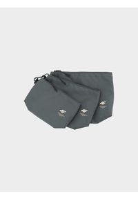 4f - Kosmetyczka (3 sztuki). Kolor: szary #1