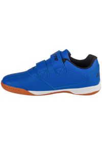 LOTTO - Buty treningowe halowe do futsalu dziecięce Lotto Pacer. Kolor: niebieski. Materiał: syntetyk, materiał