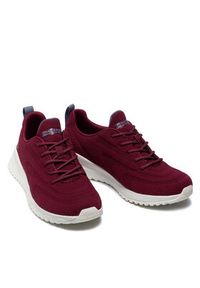 skechers - Skechers Sneakersy Whip Splash 117187/BURG Bordowy. Kolor: czerwony. Materiał: materiał #5