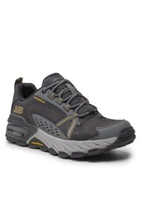 skechers - Skechers Sneakersy Max Protect 237303/BKCC Szary. Kolor: szary. Materiał: skóra #3