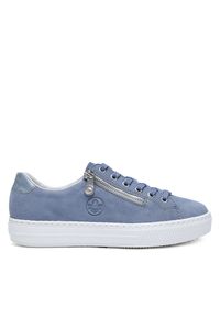 Sneakersy Rieker. Kolor: niebieski #1