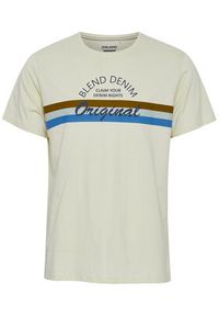 Blend T-Shirt 20715035 Écru Regular Fit. Materiał: bawełna #5