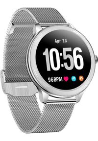 Smartwatch Rubicon RNCE90 Srebrny (RNCE90). Rodzaj zegarka: smartwatch. Kolor: srebrny