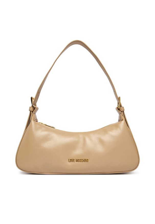 Love Moschino - LOVE MOSCHINO Torebka JC4390PP0OKO0209 Beżowy. Kolor: beżowy. Materiał: skórzane