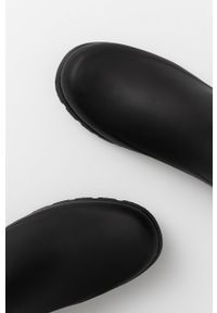 Karl Lagerfeld - Kalosze. Nosek buta: okrągły. Kolor: czarny #3