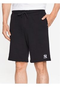 47 Brand Szorty sportowe New York Yankees Base Runner Emb 47 Helix Shorts Czarny Regular Fit. Kolor: czarny. Materiał: bawełna. Styl: sportowy #1