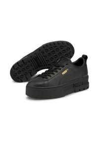 Buty do chodzenia damskie Puma Mayze Classic. Kolor: biały, wielokolorowy, czarny. Materiał: guma, materiał, syntetyk. Sport: turystyka piesza