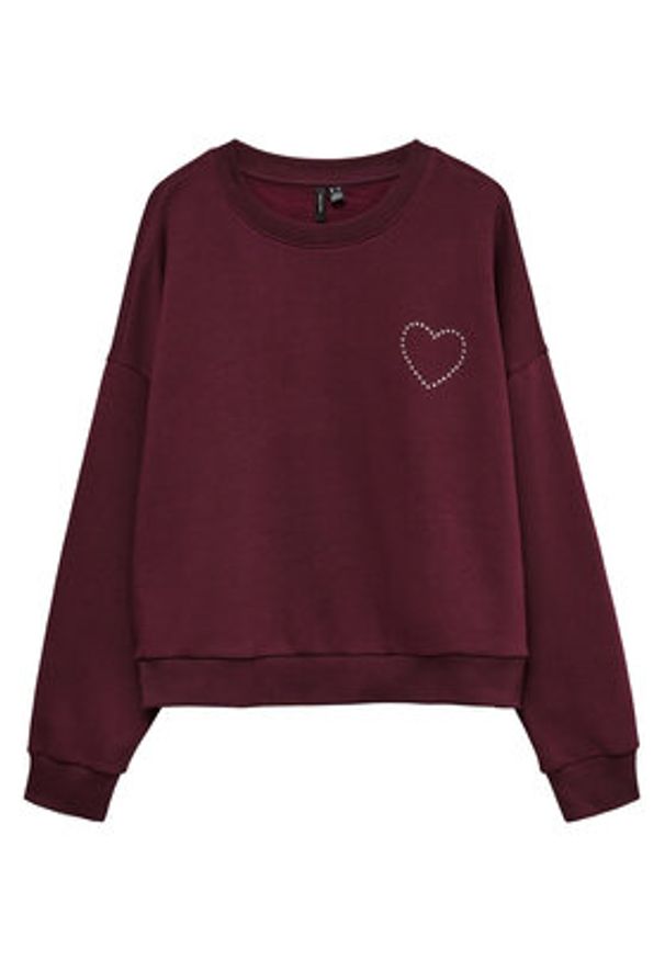 Vero Moda Bluza Lotte 10333544 Fioletowy Regular Fit. Kolor: fioletowy. Materiał: syntetyk, bawełna
