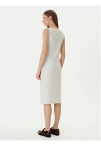 Calvin Klein Jeans Sukienka codzienna LV047F257G Beżowy Slim Fit. Okazja: na co dzień. Kolor: beżowy. Materiał: bawełna. Typ sukienki: proste. Styl: casual #3