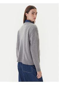 Weekend Max Mara Kardigan Ombra 2525346012 Szary Relaxed Fit. Kolor: szary. Materiał: kaszmir #4