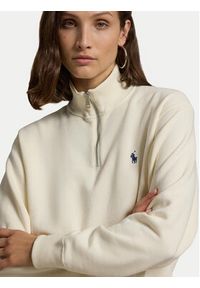Polo Ralph Lauren Bluza 211851659007 Écru Relaxed Fit. Typ kołnierza: polo. Materiał: bawełna #5