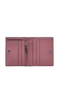 Lauren Ralph Lauren - LAUREN RALPH LAUREN Mały Portfel Damski 432962112011 Różowy. Kolor: różowy. Materiał: skóra