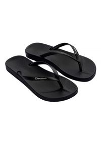 Klapki damskie Ipanema Anatomica Tan. Okazja: na co dzień. Kolor: czarny. Materiał: syntetyk, guma. Styl: casual, sportowy #1