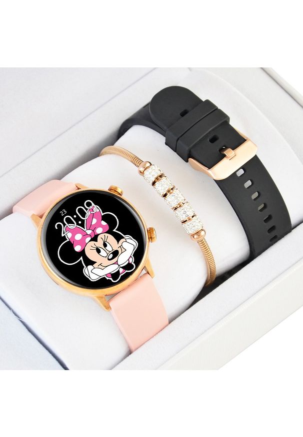 Zestaw KOMUNIA zegarek SMARTWATCH Rubicon RNCF09/ 2 paski + bransoletka. Rodzaj zegarka: smartwatch