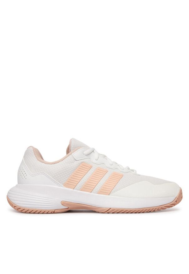Adidas - adidas Buty do tenisa Gamecourt 2 KI0785 Biały. Kolor: biały. Materiał: materiał. Sport: tenis