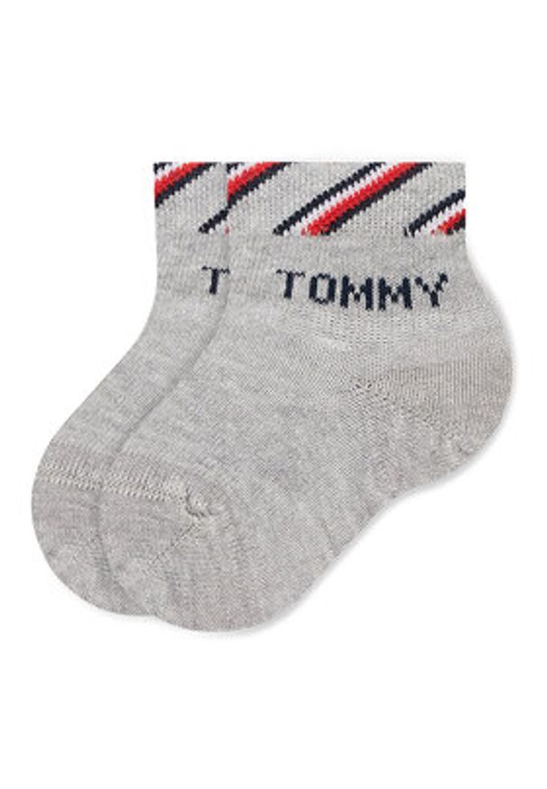 TOMMY HILFIGER - Tommy Hilfiger Skarpety długie 701220277 Kolorowy. Materiał: bawełna, materiał. Wzór: kolorowy