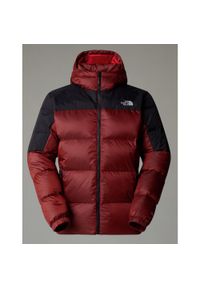 Kurtka puchowa The North Face Diablo Down 2.0 Hoodie. Kolor: czerwony, czarny, wielokolorowy. Materiał: puch. Sport: turystyka piesza