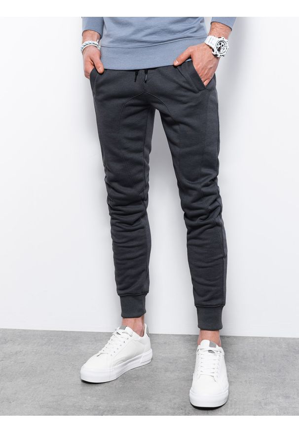 Szare spodnie Ombre Clothing