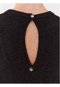 Liu Jo Sweter CF3210 MA95N Czarny Regular Fit. Kolor: czarny. Materiał: syntetyk #4