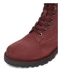 Lasocki Trzewiki CEO-WI16-D-466-05 Bordowy. Kolor: czerwony. Materiał: zamsz, skóra #2