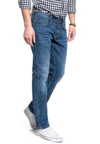 Mustang - MUSTANG OREGON STRAIGHT MĘSKIE SPODNIE JEANSOWE DENIM BLUE 1009547 5000 883 #8