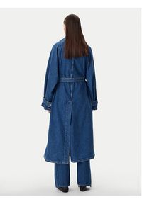 Hugo - HUGO Trencz Garena 50532056 Niebieski Relaxed Fit. Kolor: niebieski. Materiał: bawełna #2