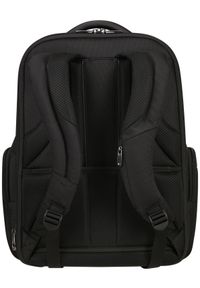 Samsonite PRO- DLX6 17.3'' czarny. Kolor: czarny. Materiał: materiał, skóra. Wzór: kolorowy. Styl: biznesowy, elegancki