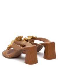 Hispanitas Klapki HV264817 C001 Beżowy. Kolor: beżowy. Materiał: skóra #6